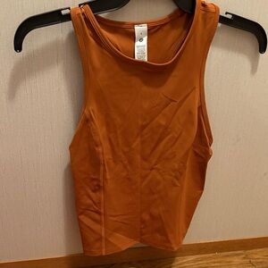 Lululemon nulux racer back cropped run tank